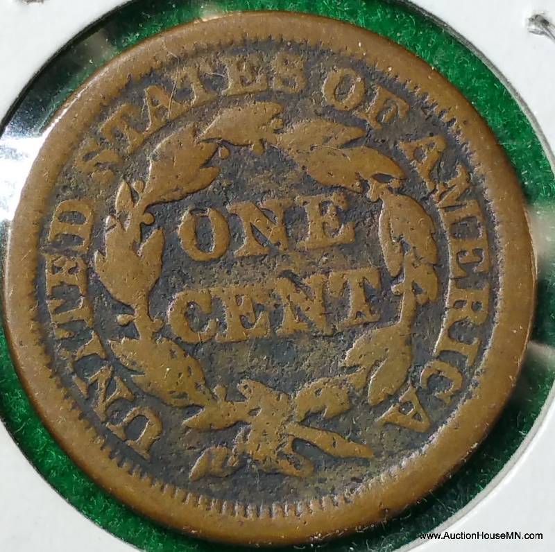 1844 Liberty Mod Matron Head Large Cent
