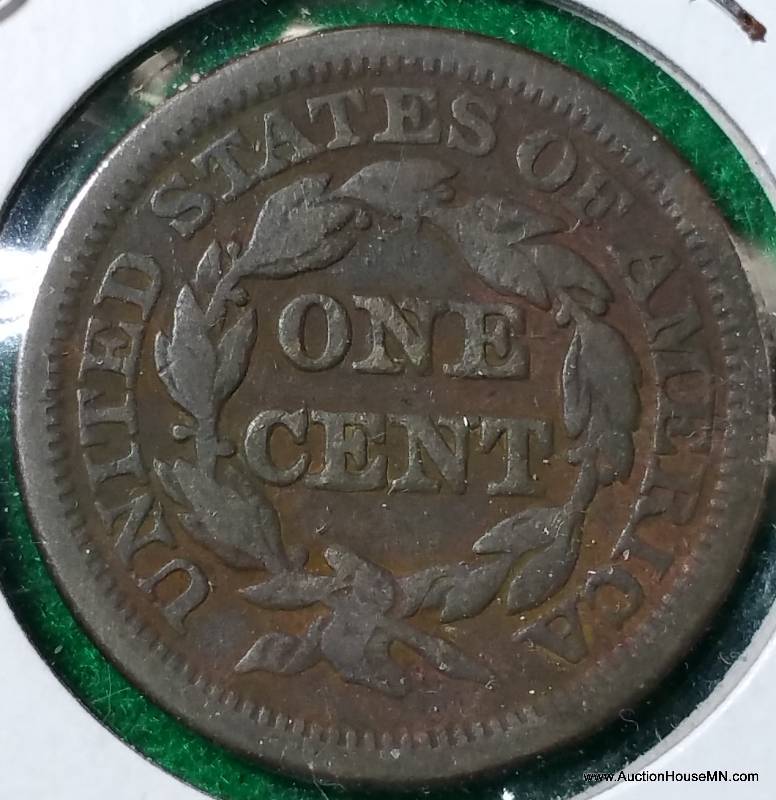 1845 Liberty Mod Matron Head Large Cent