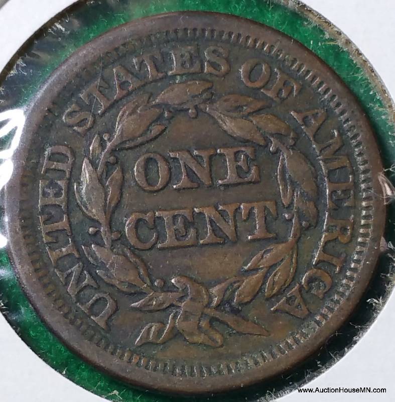 1848 Liberty Mod Matron Head Large Cent