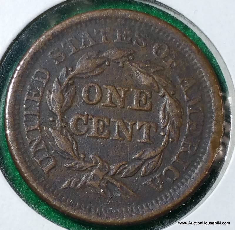 1851 Liberty Mod Matron Head Large Cent