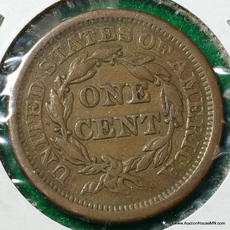 1856 Liberty Mod Matron Head Large Cent - Upright 5