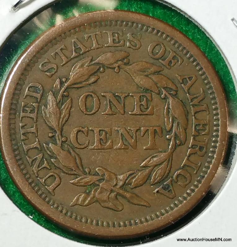 1856 Liberty Mod Matron Head Large Cent - Slanted 5