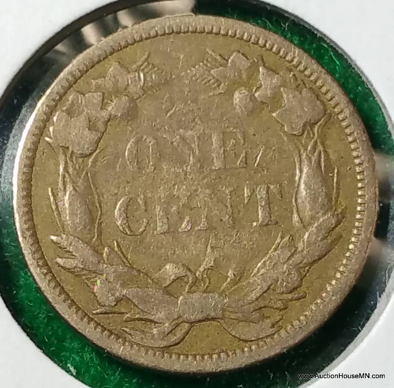 1858 Flying Cent Small Letters