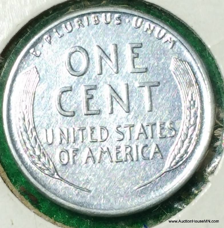 1943 P DDO Steel Wheat Cent