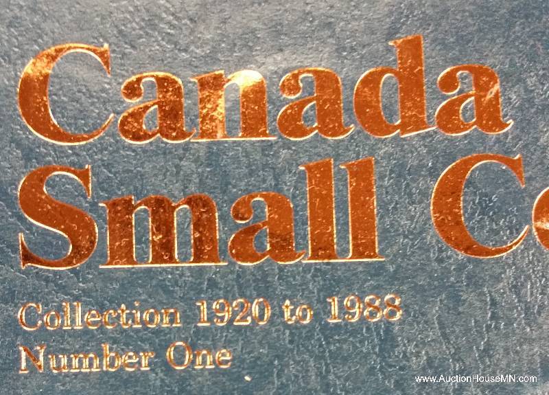 1920 - 1988 Candian Small Cent Collection