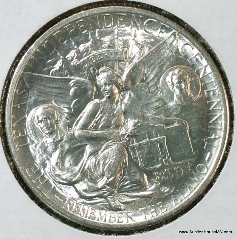 1934 Texas Silver Commemorative Half Dollar