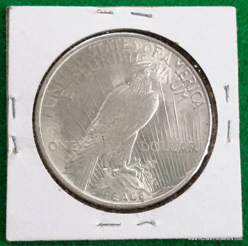 1922 P Peace Silver Dollar - Better Grade