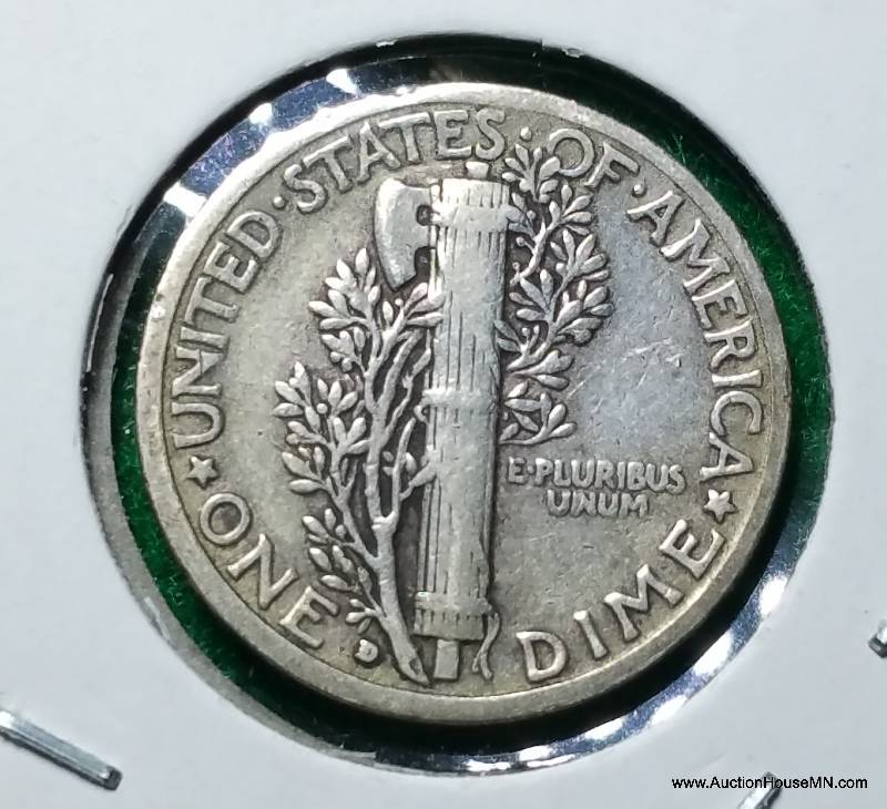 1931 D Mercury Silver Dime - Better Date