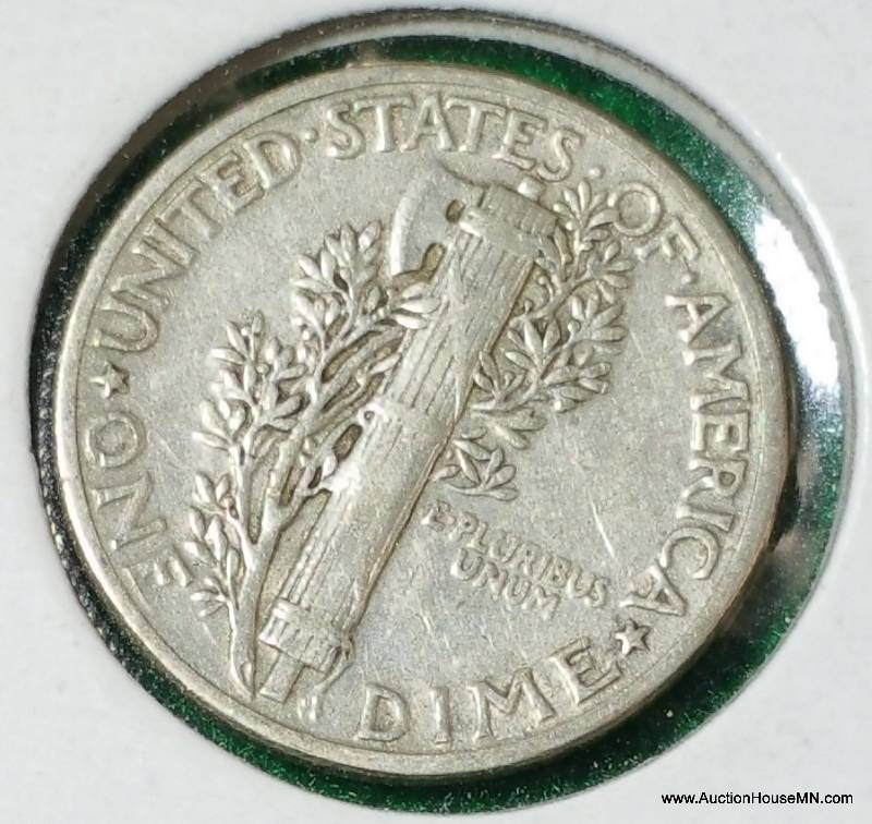 1944 Silver Merucy Dime