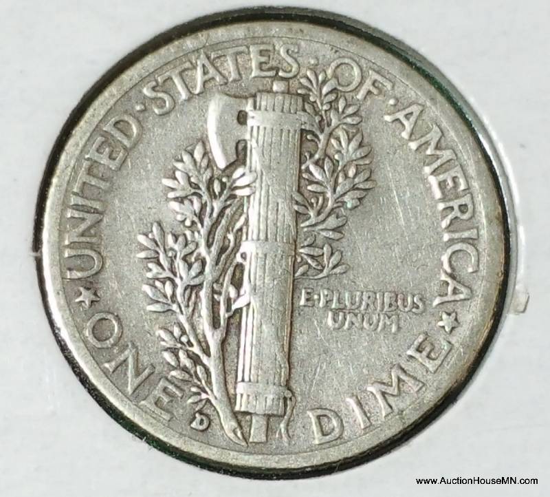 1943 Silver Mercury Dime