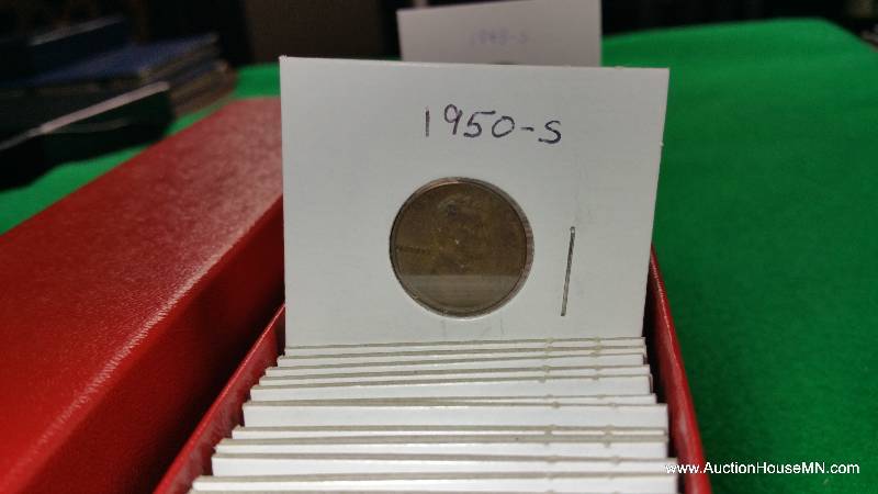 80 Lincoln Cents 1940s and 1950s