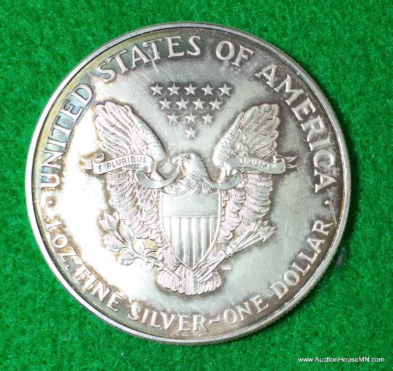 1996 American Silver Eagle .999 Key Date