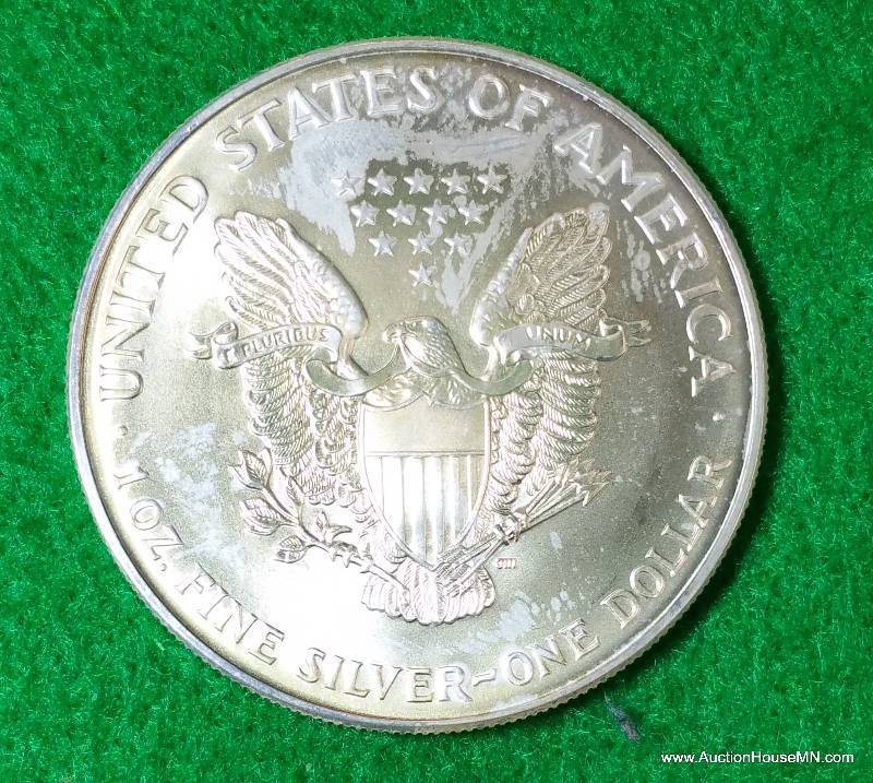 1996 American Silver Eagle .999 Key Date