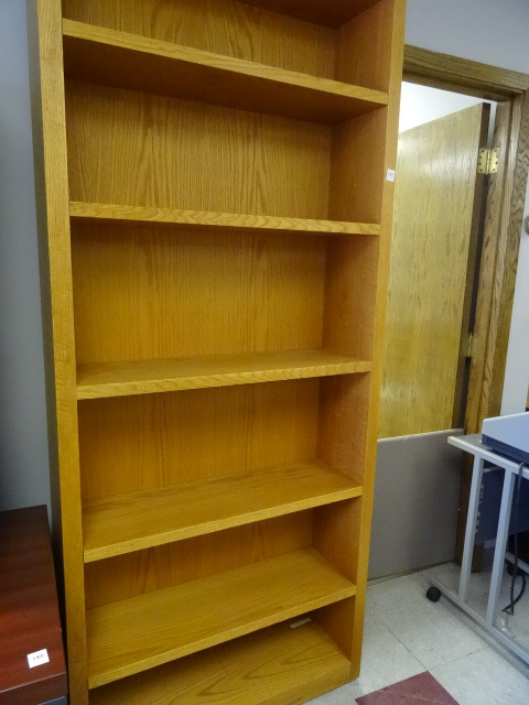 Oak Book Shelf