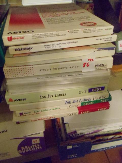 Misc. Labels & More