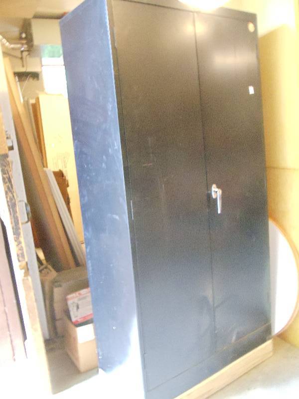 Black Metal Cabinet