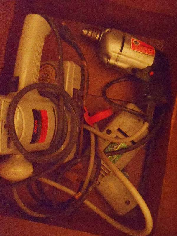 Skil Drill, B & D Drill, Skil Sander