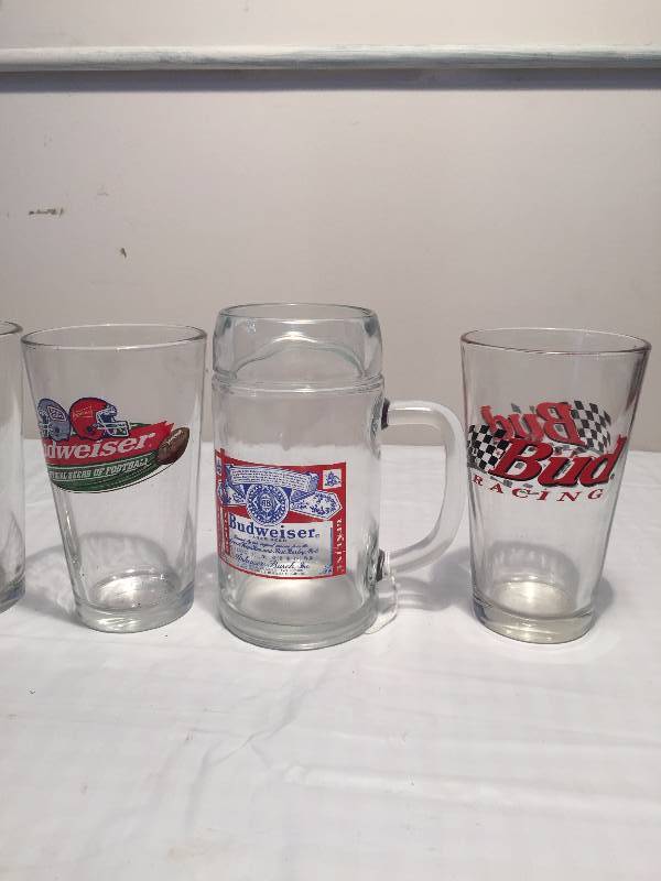 BUDWEISER GLASSES