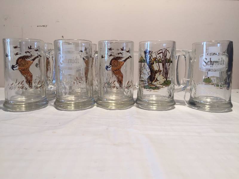 SCHMIDT BEER MUGS