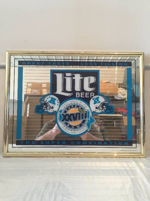 MILLER LITE SIGNS