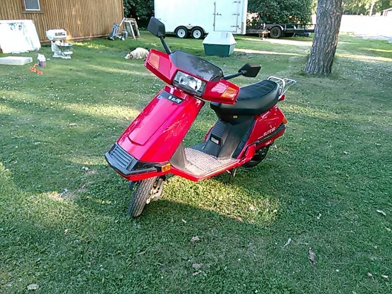 AWESOME HONDA ELITE 80 SCOOTER-GREAT COLLECTOR BIKE-LOW LOW MILES 2264