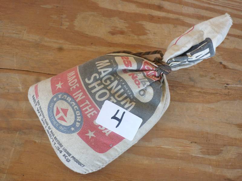 lot 4 image: (1) 22# Bag Of #6 Shot...