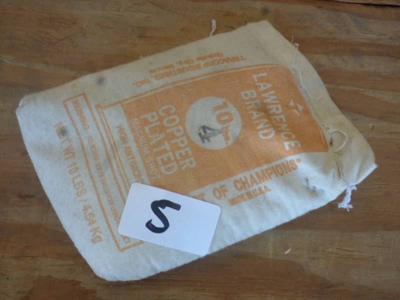 lot 5 image: (1) 10# Bag Of Lawrence Copper Plat...