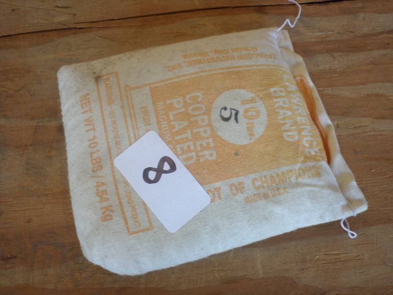 lot 8 image: (1) 10# Bag Of Lawrence Copper Plat...