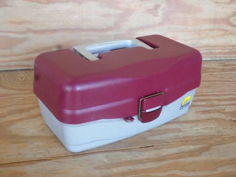 lot 43 image: Plano Plastic Tackle Box ...