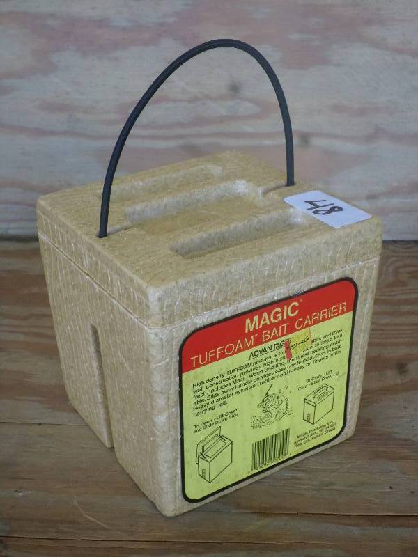 lot 48 image: Magic Tuffoam Bait Carrier ...