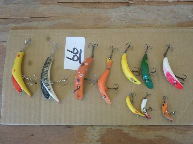 lot 66 image: (10) Assorted Fishing Lures ...