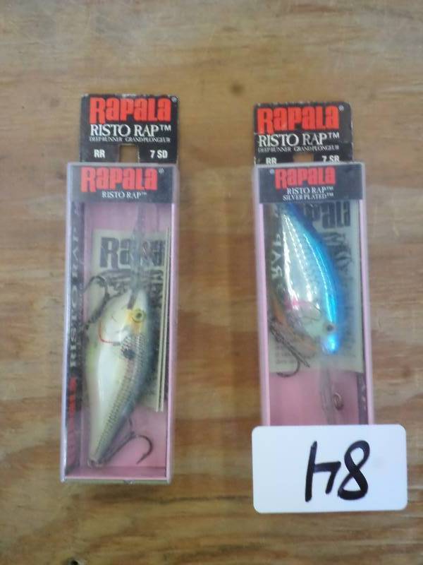 lot 84 image: (2) New Rapala Crankbait Lures ...