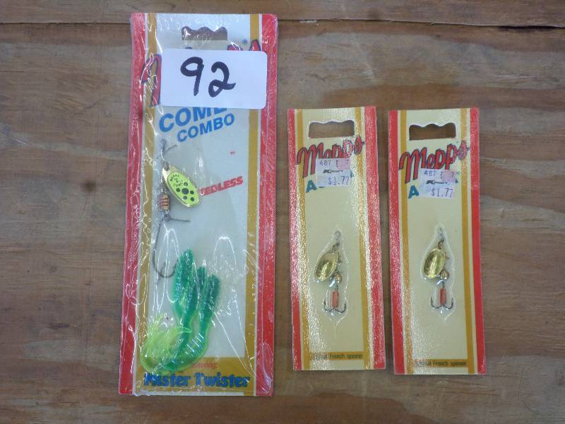 lot 92 image: (3) New Spinner Lures ...