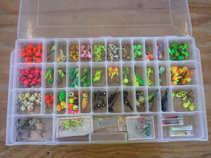 lot 94 image: Large Plano Tackle Tray Full Of Ass...