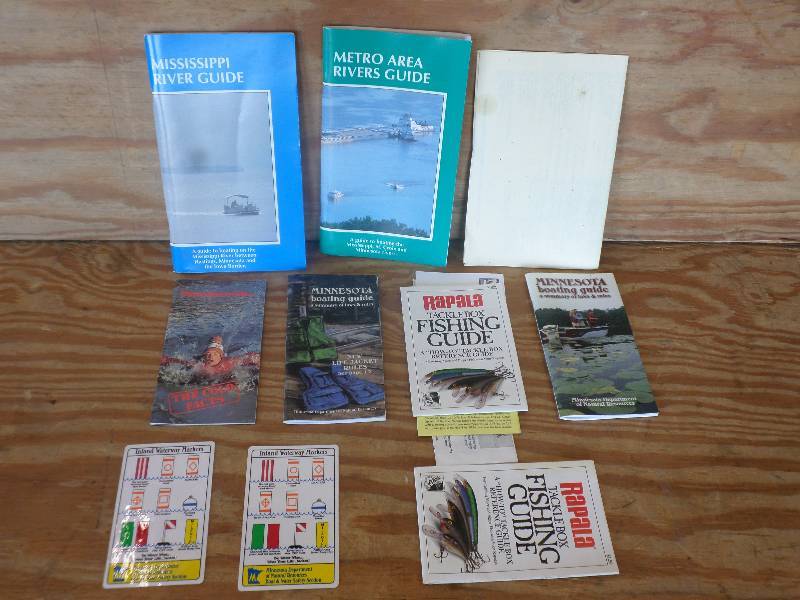 lot 97 image: Lot Of Assorted Lake Maps & Guides...