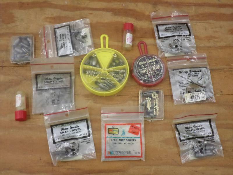 lot 116 image: Lot Of Assorted Weights & Sinkers ...
