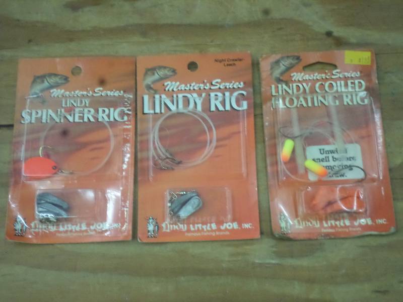 lot 117 image: Lot Of (3) New Lindy Rigs ...