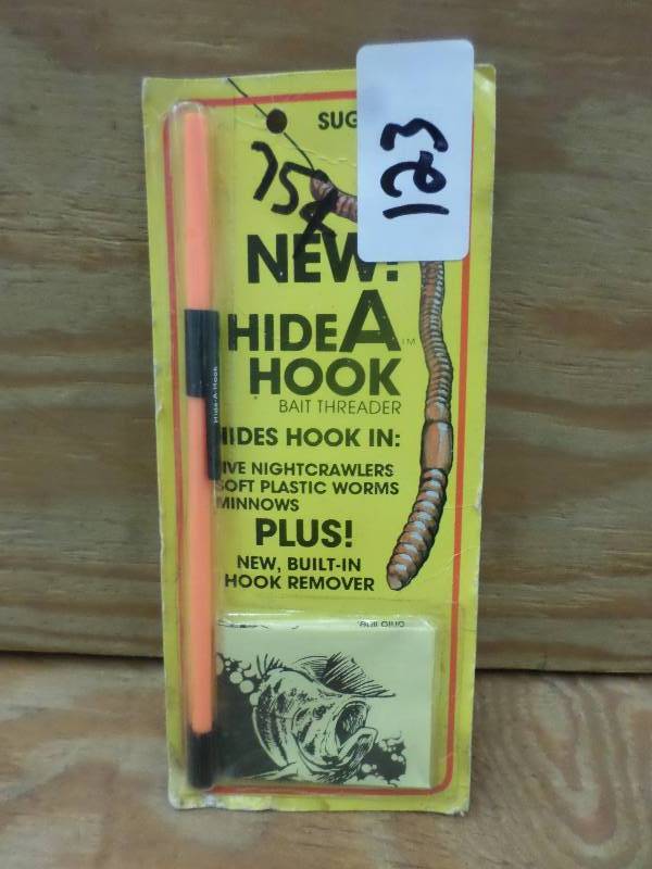 lot 123 image: New Hide-A-Hook Bait Threader ...
