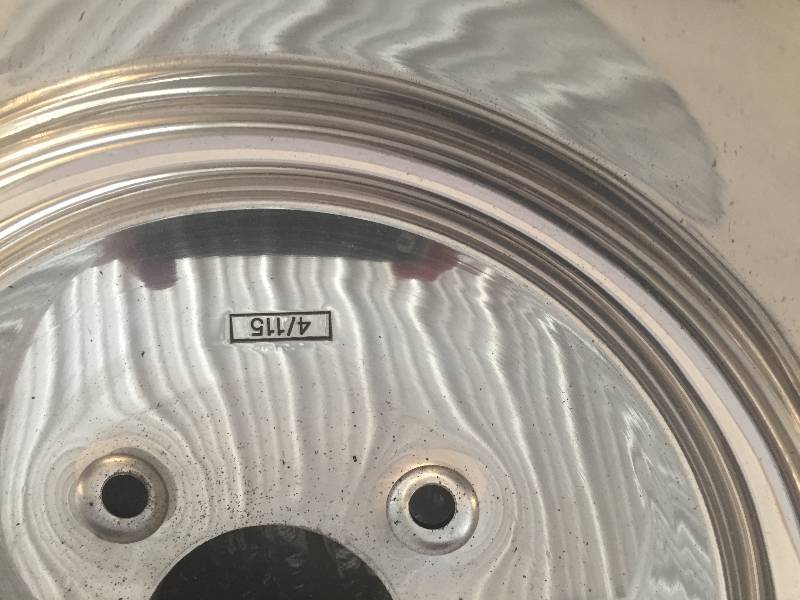POLISHED ALUMINUM BEADLOCK ATV WHEELS