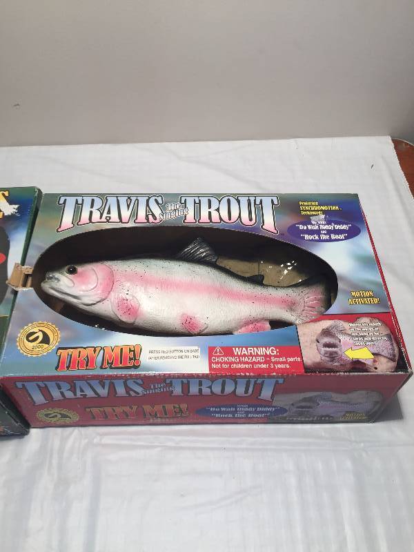 BILLY BASS AND TRAVIS TROUT SINGING FISH