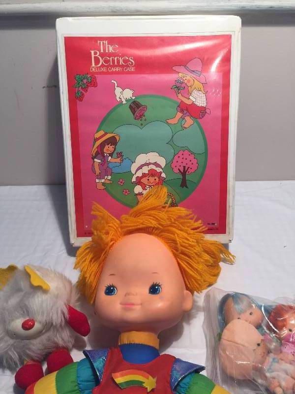 RAINBOW BRITE DOLL AND MISC