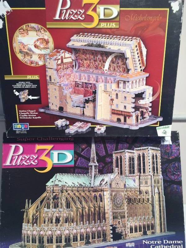 3-D PUZZLES