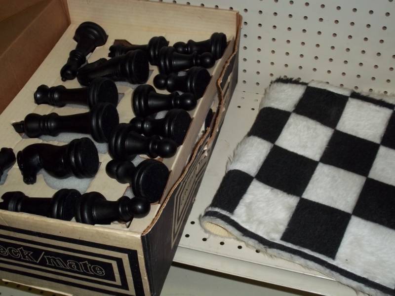 lot 96 image: King Size Chess Set