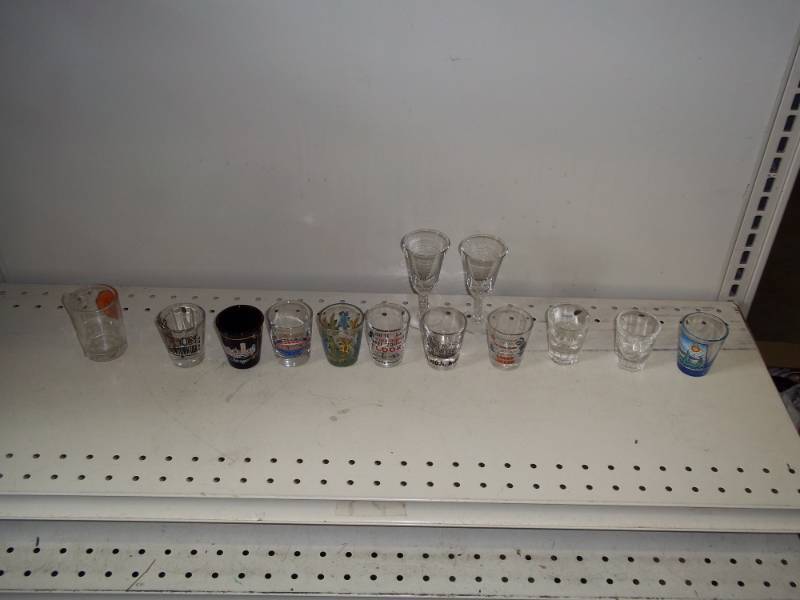 lot 172 image: Shot Glasses