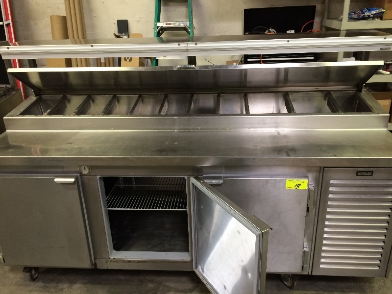 Kairak Prep Table  Cooler  MN KRP89S  R404  115 volts