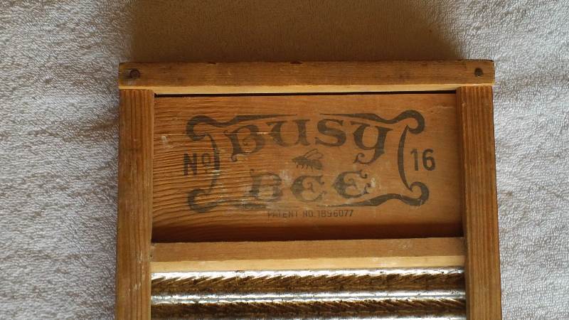 Antique washboard