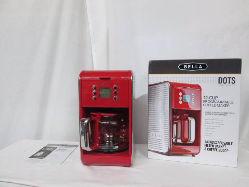 Bella Dots Evolution 12-Cup Coffeemaker