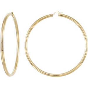 Select Gold 14K Gold Hoop Earrings