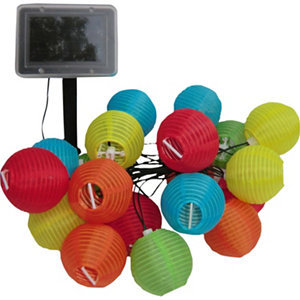 LED Solar Lantern Lights - String of 20