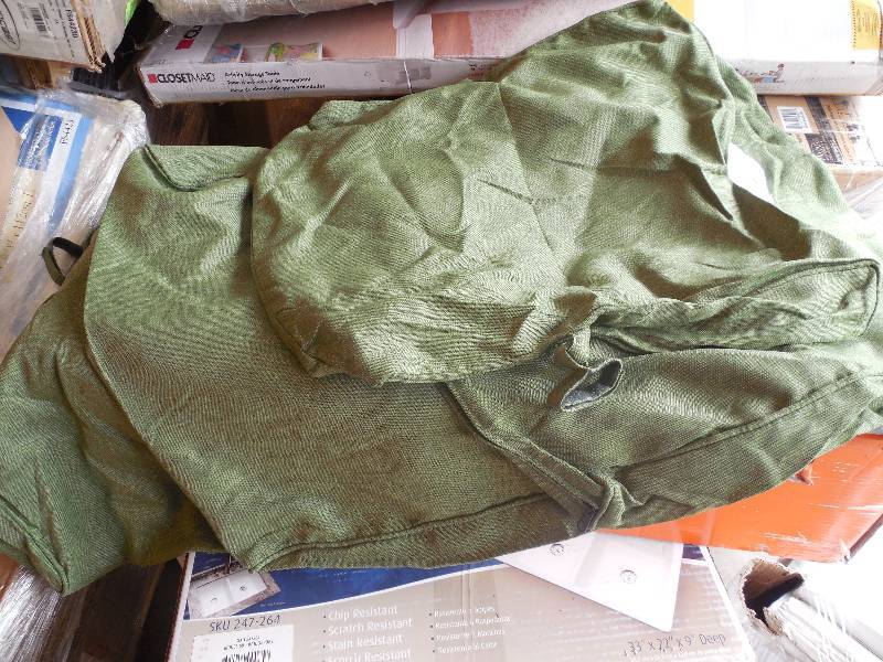 lot 33 image: Edington Patio Lounge Chair Slipcover in Moss X 4